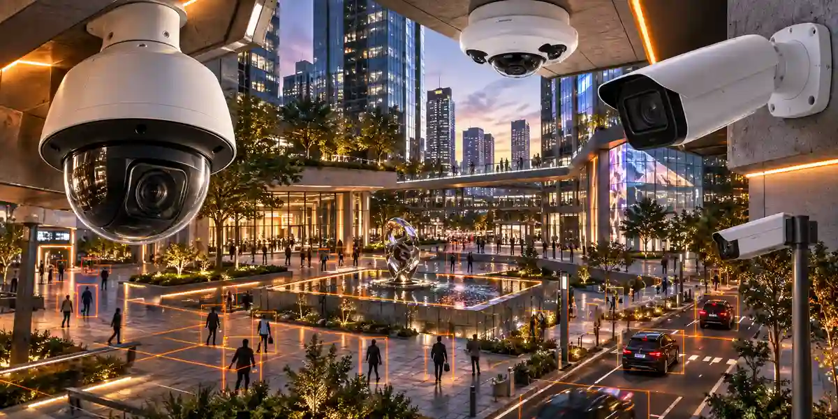Hanwha AI cameras for Dubai surveillance projects
