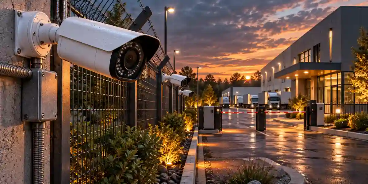 Hanwha bullet cameras for Dubai surveillance projects