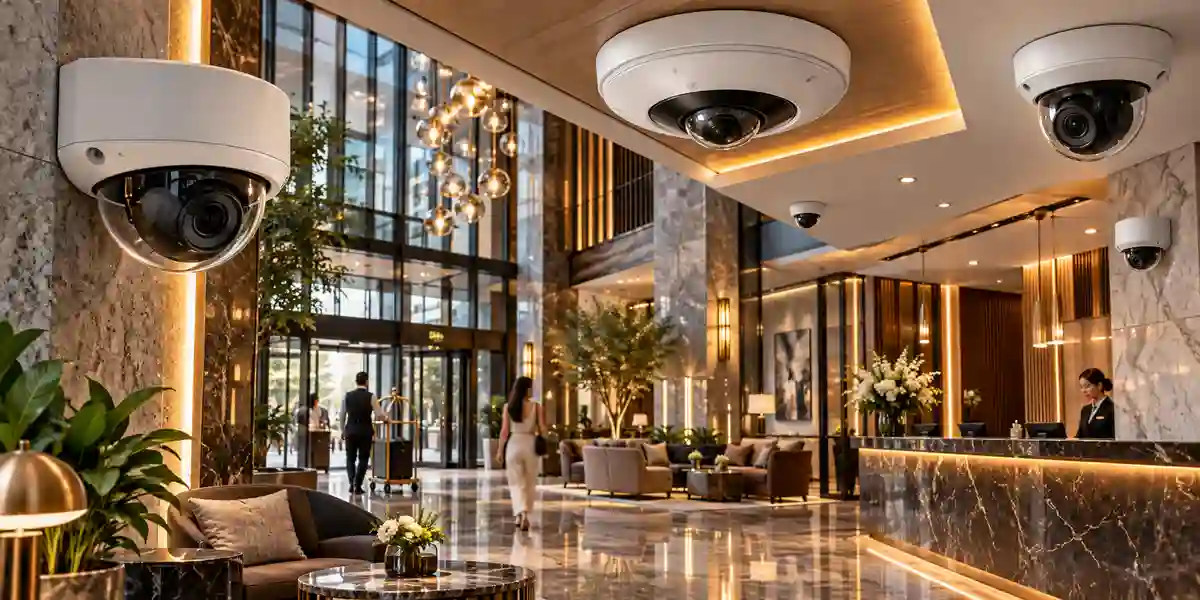 Hanwha dome camera solutions in Dubai