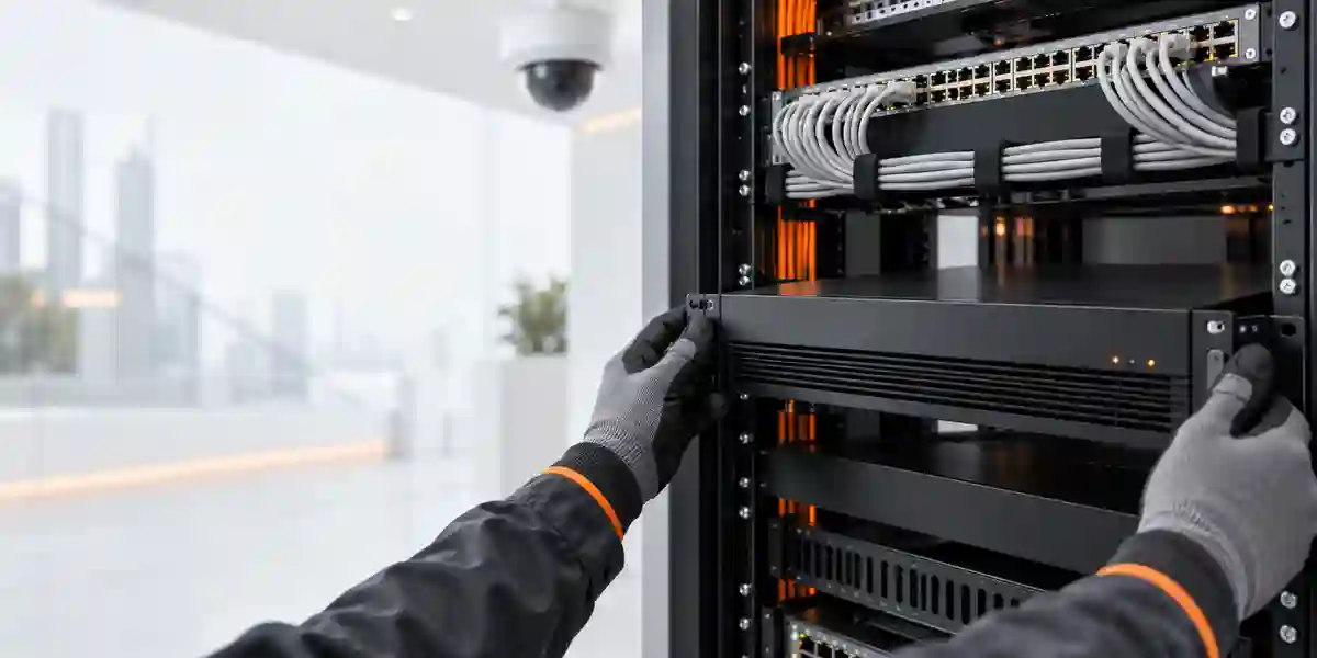 Hanwha recording and NVR installation planning in Dubai