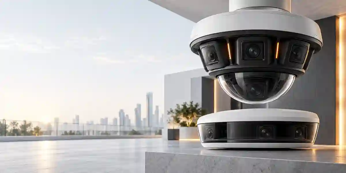 Hanwha P series surveillance cameras for Dubai projects